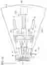 Fig. 14 - Method of positioning and fixing of stator core and apparatus for same