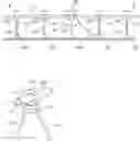 Fig. 01 - A-frame foundation system for single-axis trackers with weak axis support