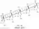 Fig. 02 - A-frame foundation system for single-axis trackers with weak axis support