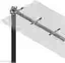 Fig. 01 - Frameless solar module mounting