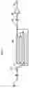 Fig. 10 - Transmission line transformer and amplifying circuit