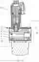 Fig. 13 - Camera with spring element for PCB positioning