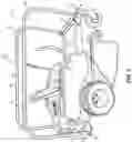 Fig. 03 - Step and rail system to aid disabled operators of riding mowers
