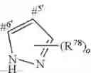 Fig. 79 - Pyridine compounds useful for combating phytopathogenic fungi
