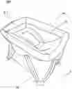 Fig. 01 - Play yard having adjustable bassinet