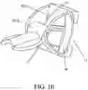 Fig. 11 - Play yard having adjustable bassinet