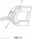 Fig. 12 - Play yard having adjustable bassinet