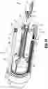 Fig. 15 - Adaptor for surgical instrument for converting rotary input to linear output