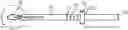 Fig. 01 - Shield for endoscopic surgical blade and method of use