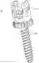 Fig. 01 - Self in-fusing pedicle screw implant