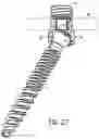 Fig. 10 - Pivotal bone anchor assembly with bottom loaded insert and pivotless retainer