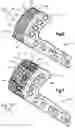 Fig. 04 - Bone fixation system including an implant having a plate portion and a mesh portion