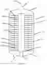 Fig. 09 - Radial flow adsorption vessel comprising flexible screen