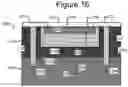 Fig. 15 - Lateral/vertical transistor structures and process of making and using same