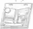 Fig. 01 - Tool bit case with modular components