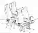 Fig. 01 - Mobile frame for seats and relative sliding seats system