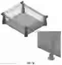Fig. 09 - Wagon with collapsible footwell and position-locking handle