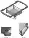 Fig. 11 - Wagon with collapsible footwell and position-locking handle