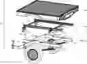 Fig. 01 - Tray deck mounting apparatus with adjustable spacer
