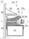Fig. 01 - DEVICE FOR ADJUSTING A FIRST COMPONENT AND A SECOND COMPONENT RELATIVE TO EACH OTHER IN A PASSENGER OR FREIGHT TRANSPORT MEANS AND A PASSENGER AND/OR FREIGHT TRANSPORT MEANS WITH SUCH A DEVICE