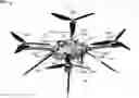 Fig. 01 - UNMANNED AERIAL VEHICLE WITH ISOLATED COMPONENTS