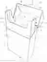 Fig. 01 - Rigid package with a hinged lid and with an inner container connected to the front wall of the lid