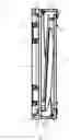 Fig. 13 - A Collapsible Intermodal Container Stacker and a Stacking System