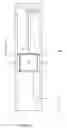 Fig. 02 - Travelling cable support arrangement of an elevator