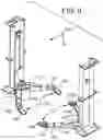 Fig. 07 - Two-post vehicle lift and adapter system for material, handling vehicles