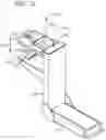 Fig. 13 - Two-post vehicle lift and adapter system for material, handling vehicles