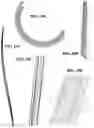 Fig. 22 - Shapeable bundles of slidably-interlocked extrusions for architectural or other construction components