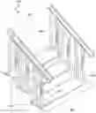 Fig. 01 - Removable stair system with railings