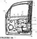 Fig. 21 - Load equalizer for latches of closure panels in motor vehicles