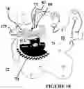Fig. 23 - Load equalizer for latches of closure panels in motor vehicles