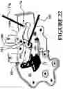 Fig. 27 - Load equalizer for latches of closure panels in motor vehicles