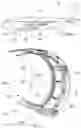 Fig. 02 - Jet engine comprising a nacelle equipped with a reverser system comprising inner doors and outer flaps