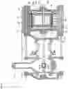 Fig. 09 - BOTTOMLESS-CUP TYPE WATER POWER CONVERSION DEVICE UTILIZING FLOWING WATER ENERGY