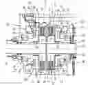 Fig. 01 - Dual clutch unit with electric drive