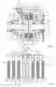 Fig. 02 - Dual clutch unit with electric drive