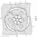Fig. 07 - Hydraulic fluid pump and retainer assembly for same