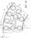 Fig. 09 - Combustor heat shield and attachment features