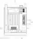 Fig. 01 - Hot water boiler with vortex guide