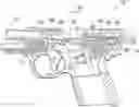 Fig. 01 - Pistol, Ejector and Takedown Lever