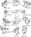 Fig. 22 - Self-loading firearm with components to push fire