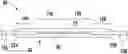 Fig. 01 - Cable with overcoated non-coplanar groups of fusion spliced optical fibers, and fabrication method