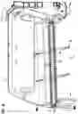 Fig. 10 - Telecommunications panel assembly with movable adapters