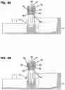 Fig. 11 - Telecommunications panel assembly with movable adapters