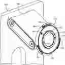 Fig. 01 - Display support arm mount
