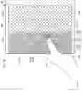 Fig. 19 - Display device with detection of fold by number and size of touch areas