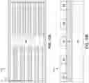 Fig. 12 - Integrated circuit layouts with line-end extensions